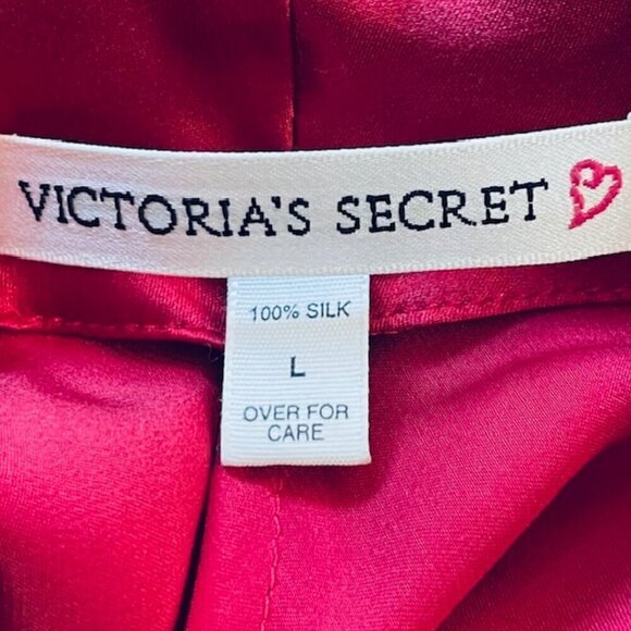 Victoria’s Secret Vintage 90's 2000’s 100% Silk Satin Finish Slip Dress Bundle L - Picture 6 of 13